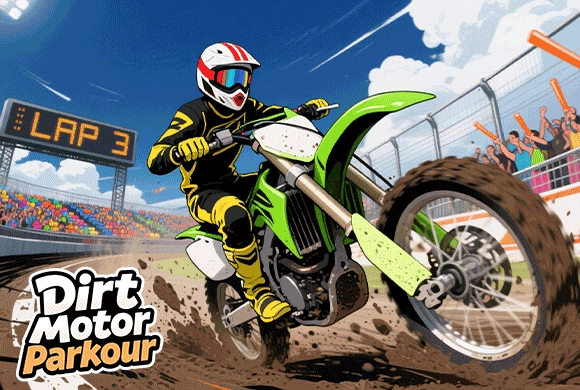 Dirt Motor Parkour 