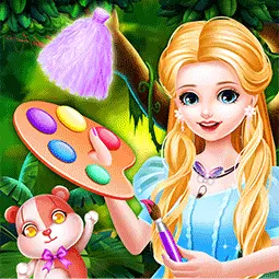 Litter Painter Dress Up Story 